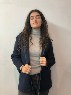 Campera azul - tienda online