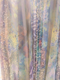Imagen de Vestido verde "marino" con apliques