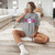 Camiseta Oversized Unicórnio