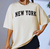 Camiseta Oversized New York - loja online