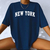 Camiseta Oversized New York na internet