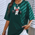 Camiseta Oversized Coelho Fit - Cereja  Malva Moda Fitness