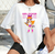 Camiseta Oversized Meninas Super Poderosas Fitness