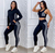 Kit 3 Peças Inverno Conjunto Fitness Jaqueta+Top+ Calça Legging - comprar online