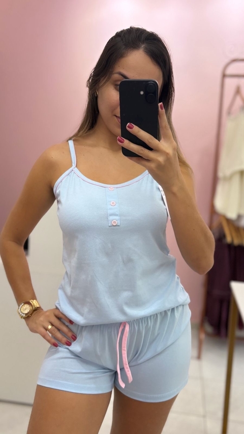 Baby Doll Eloá Azul Bebê - comprar online