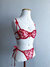 Conjunto Love - Vermelho de amarração nas laterais na internet