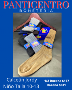 CALCETÍN JORDY DE VESTIR EN COLORES - tienda en línea