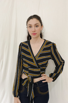 Cropped Listrado