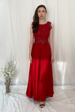 Imagem do Vestido Longo Vermelho