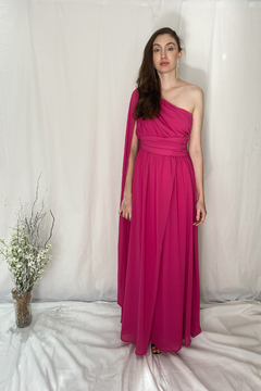 Vestido Longo Rosa - Fresh & Vintage