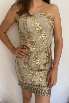 Vestido Dourado