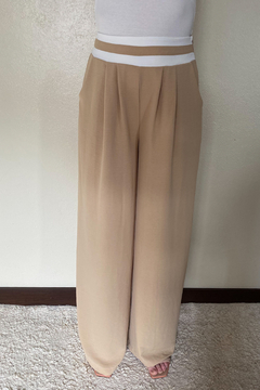 Calça Nude Pantalona Nova