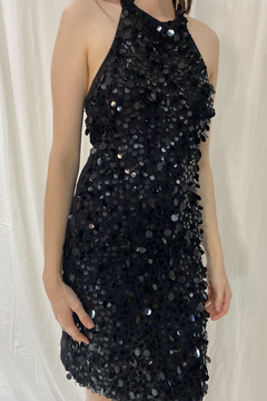 Vestido Curto de Paetês - comprar online
