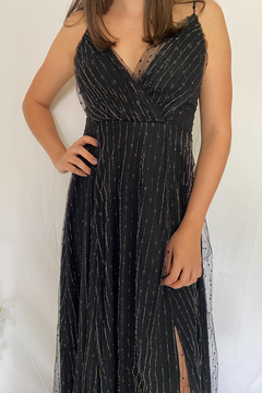 Vestido De Tule Preto - comprar online