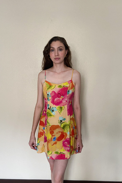 Vestido Curto Floral FARM - comprar online