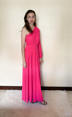 Vestido Longo Pink na internet