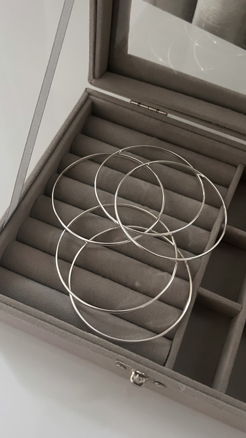 PULSEIRA ARO RÍGIDO 2.2MM ( Sem Fecho )