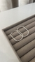 ARGOLA RETANGULAR FIO QUADRADO - 3.3CM - comprar online