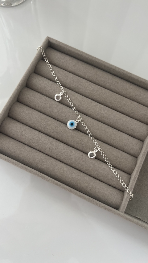 PULSEIRA OLHO GREGO COM PONTOS DE LUZ - comprar online