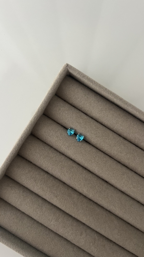 BRINCO PONTO DE LUZ CORAÇÃO AZUL - comprar online