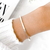 BRACELETE FIO QUADRADO 4MM