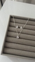 CONJUNTO BRINCO E COLAR GOTA CRISTAL - comprar online