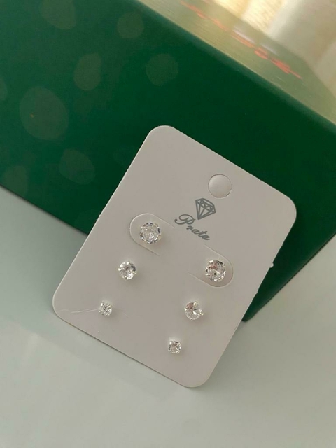 BRINCO TRIO CRISTAL