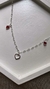 PULSEIRA CORACAO VAZADO E CORACAO VERMELHO