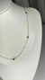 CHOKER PONTOS VERDE COM EXTENSOR - Garden Pratas