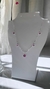 CHOKER CORAÇÕES ROSA