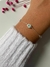 PULSEIRA COM PEDRA E ZIRCONIA ROXA - Garden Pratas