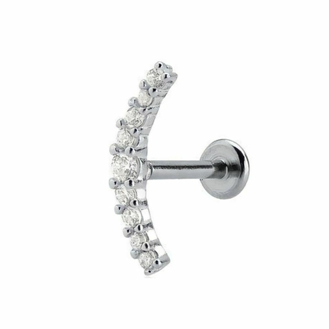 PIERCING CLUSTER ARCO CRAVEJADO