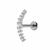 PIERCING CLUSTER ARCO CRAVEJADO