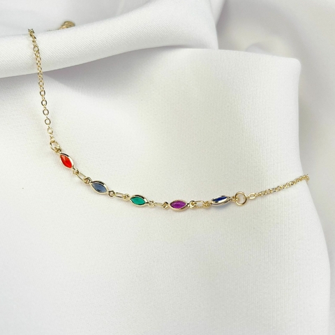 PULSEIRA NAVETES COLORIDAS