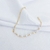 PULSEIRA COM CORRENTE BOLINHA E PEROLAS