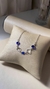 PULSEIRA CORACAO AZUL E CORACAO VAZADO