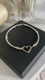 PULSEIRA FIO DE NYLON CORAÇÃO VAZADO - comprar online