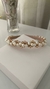 TIARA PEROLAS COM CRISTAIS