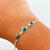 PULSEIRA ZIRCÔNIAS COLORIDAS - Garden Pratas