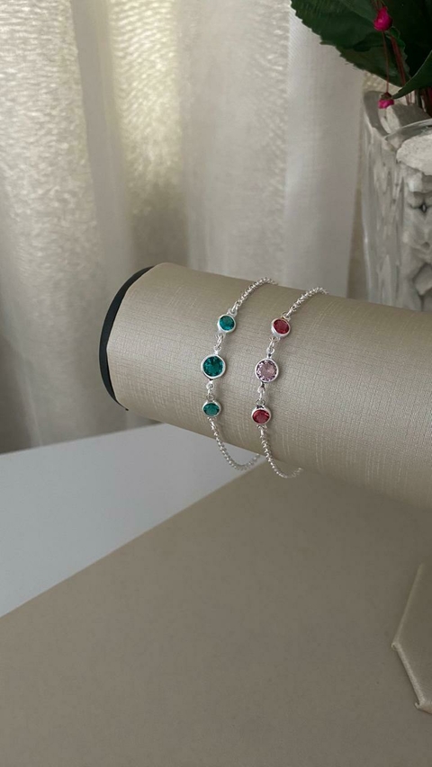PULSEIRA ZIRCÔNIAS COLORIDAS