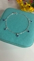 PULSEIRA CORAÇÕES ZIRCÔNIA AZUL