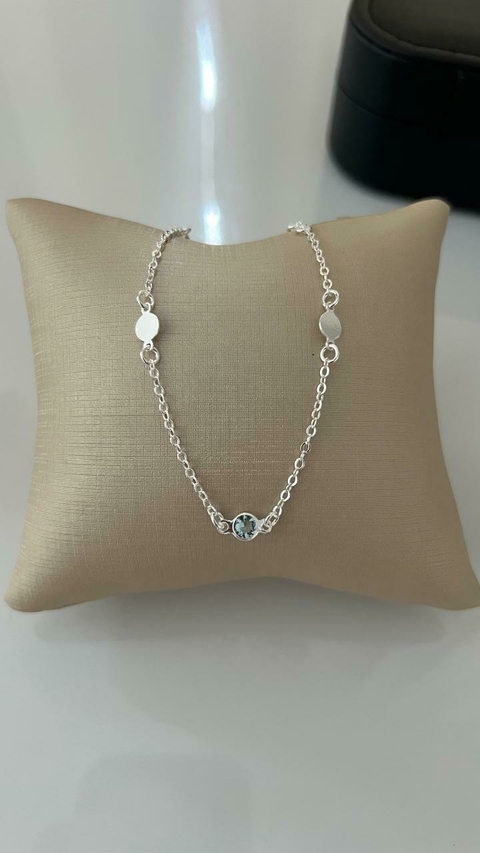 PULSEIRA PONTO DE LUZ E MEDALHA