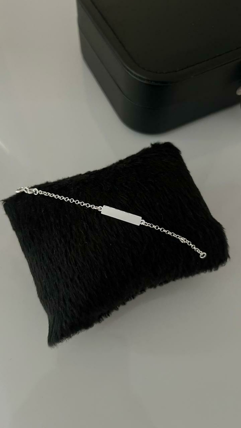 PULSEIRA PLAQUINHA INFANTIL