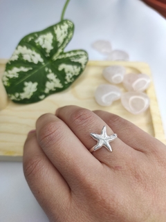 Anel Estrela Prata 925 - comprar online