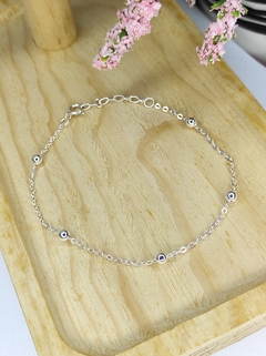 Pulseiras Prata Bolinha