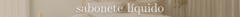 Banner da categoria SABONETE LÍQUIDO