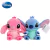 Disney lilo & stitch scrump dos desenhos animados bonecas de pelúcia rosa azul - Mar de Opções