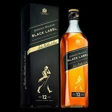 Whisky Black Label 1L Johnnie Walker 12 Anos