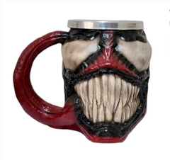 Caneca Venom 3d Super Herói Carnificina Xícara Geek 225ml