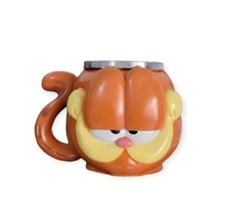 Caneca 3d garfield presente